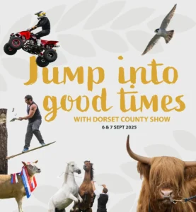 Dorset country show 6 and 7 September 2025, UK, logo